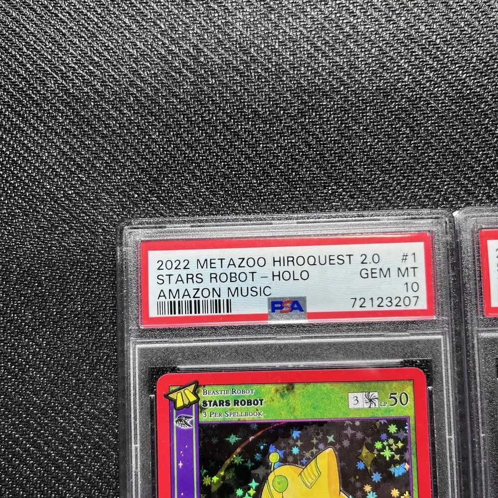 Metazoo Stars Robot Hiroquest PSA 10 Gem Mint + 9 Mint Lot Full Holo Mini Set